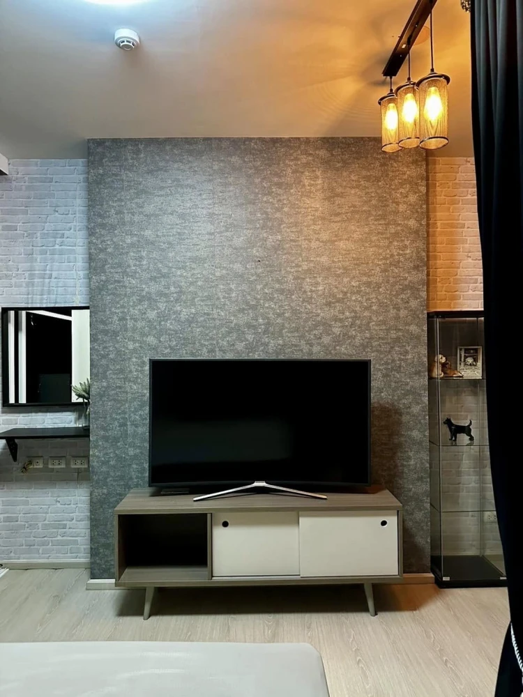 For rent: Chapter One Eco Ratchada-Huai Khwang, 26th floor, fully furnished, nice to live in, book now, urgently.