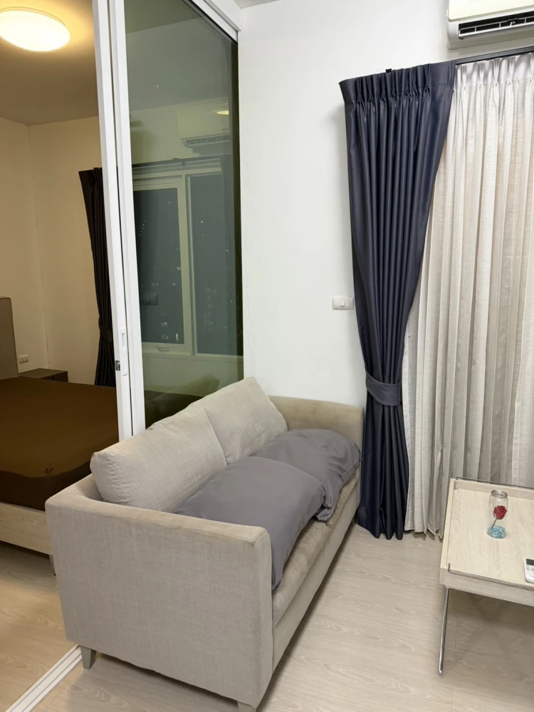 For rent: Chapter One Eco Ratchada-Huai Khwang, Building H, 8th floor. Fully furnished with appliances. Book now!