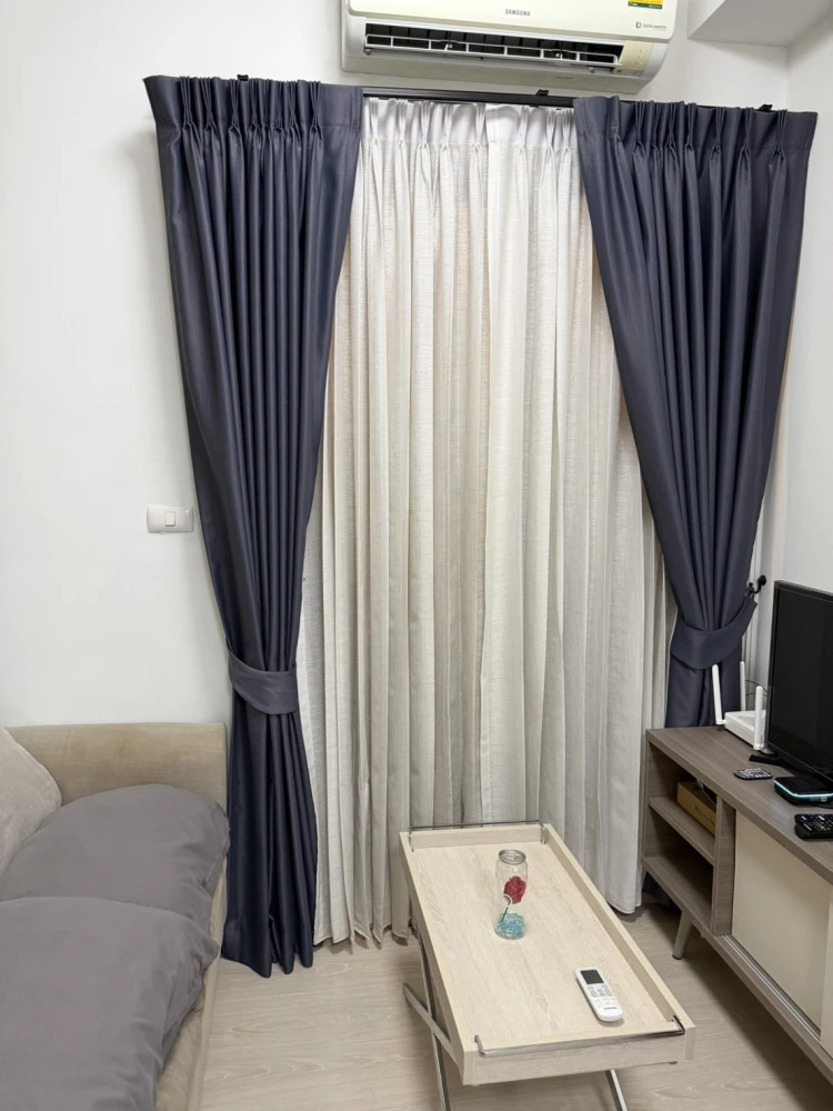 For rent: Chapter One Eco Ratchada-Huai Khwang, Building H, 8th floor. Fully furnished with appliances. Book now!