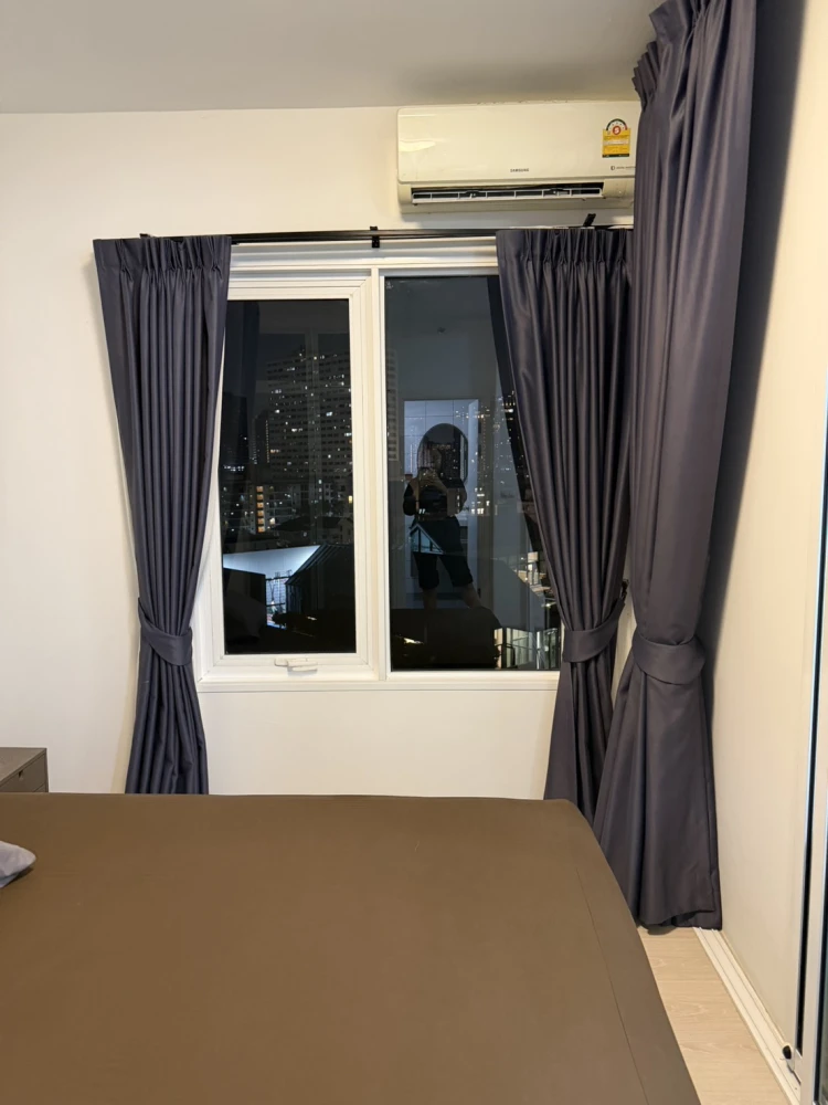 For rent: Chapter One Eco Ratchada-Huai Khwang, Building H, 8th floor. Fully furnished with appliances. Book now!
