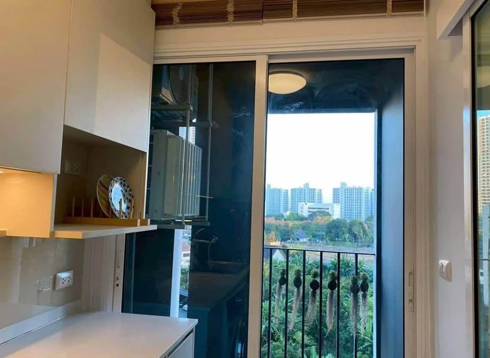 For rent: Chapter One Eco Ratchada-Huai Khwang, ready to move in, comes with complete facilities, book now before you miss out++