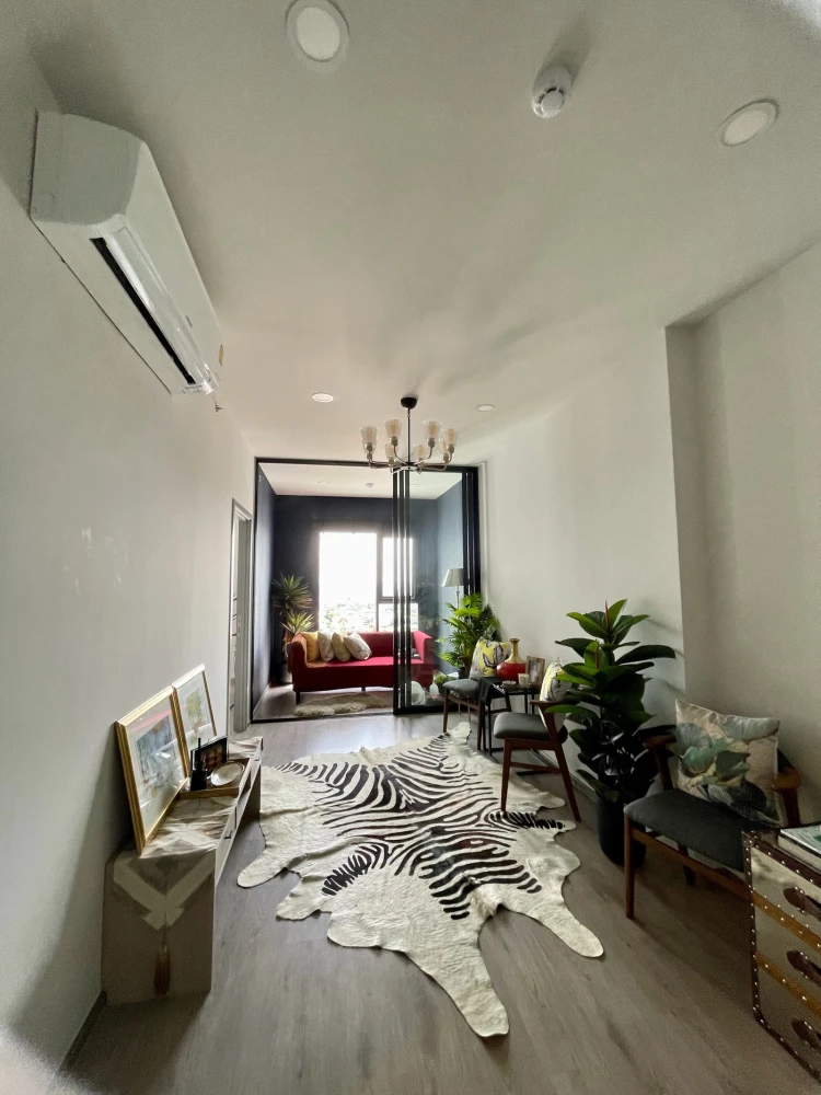 For rent: Chapter One Flow Bangpo. Features a Chao Phraya River view and comes fully furnished—a truly inviting place to live. Book now—don’t wait!