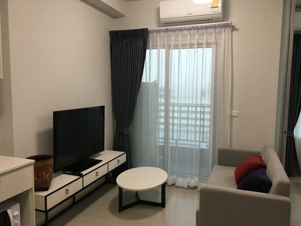 For rent: Chapter One Shine Bangpo, 16th floor, fully furnished room, ready to move in, hurry and reserve now, don't miss out!
