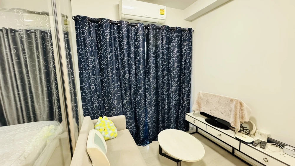 For rent: Chapter One Shine Bangpo, 24th floor, nice room, fully furnished, book now, don't miss out.