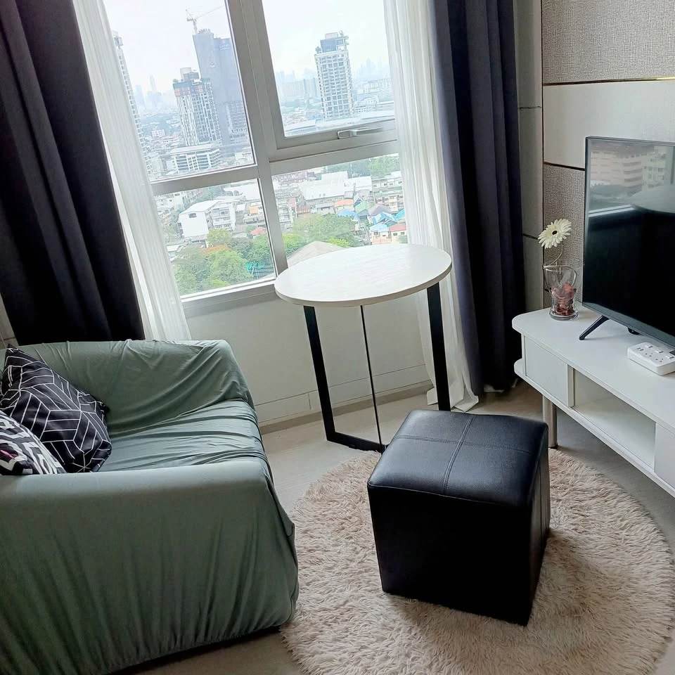 For rent: CHAPTER ONE SHINE Bang Pho, furnished room, ready to move in, complete here, you must not miss it.