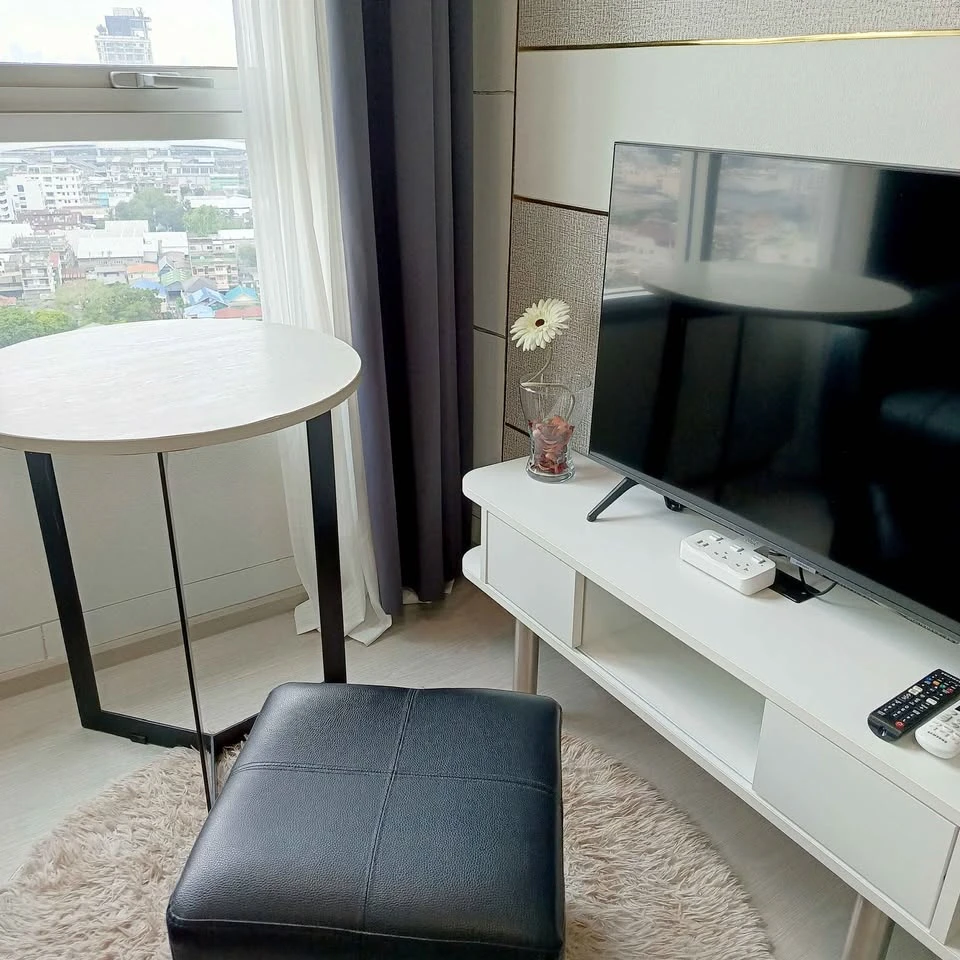 For rent: CHAPTER ONE SHINE Bang Pho, furnished room, ready to move in, complete here, you must not miss it.