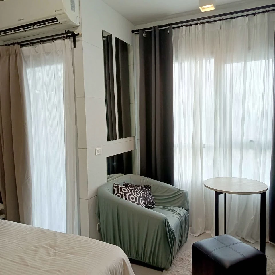 For rent: CHAPTER ONE SHINE Bang Pho, furnished room, ready to move in, complete here, you must not miss it.