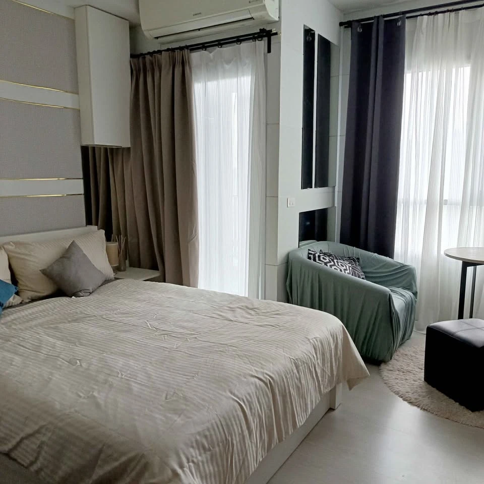 For rent: CHAPTER ONE SHINE Bang Pho, furnished room, ready to move in, complete here, you must not miss it.