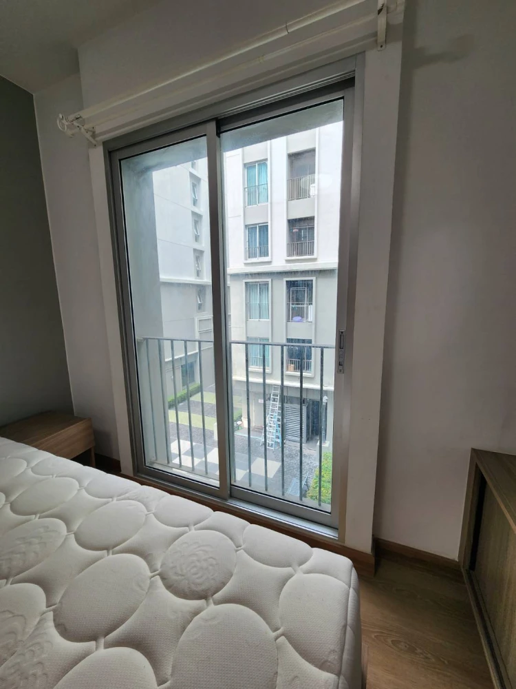 For rent: Chapter One The Campus Kaset, 3rd floor, swimming pool and garden view, fully furnished, nice to live in, reserve now.