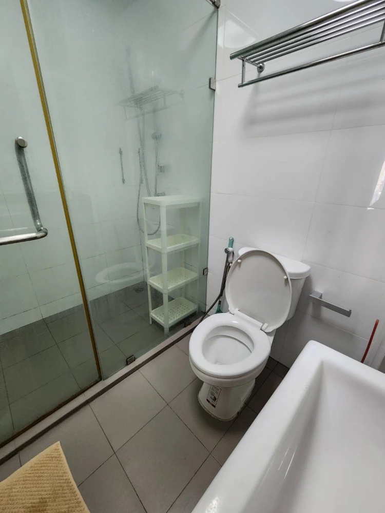 For rent: Chapter One The Campus Kaset, 3rd floor, swimming pool and garden view, fully furnished, nice to live in, reserve now.