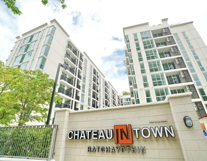 Chateau In Town Ratchayothin for rent, 1 bedroom, 1 bathroom, fully furnished, just bring your bags and move in!