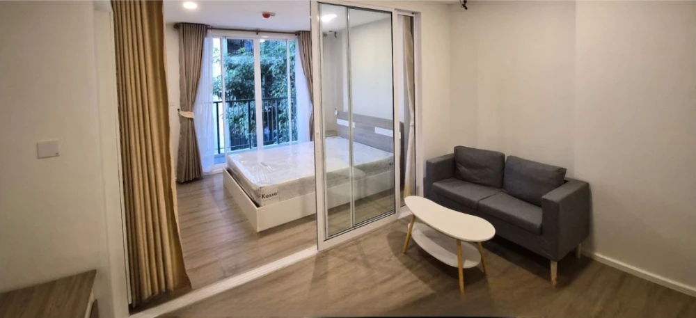 For rent: Chateau In Town Ratchayothin. Spacious area with clearly separated bedroom, living room, and kitchen. Comfortable and not crowded. Don't mis