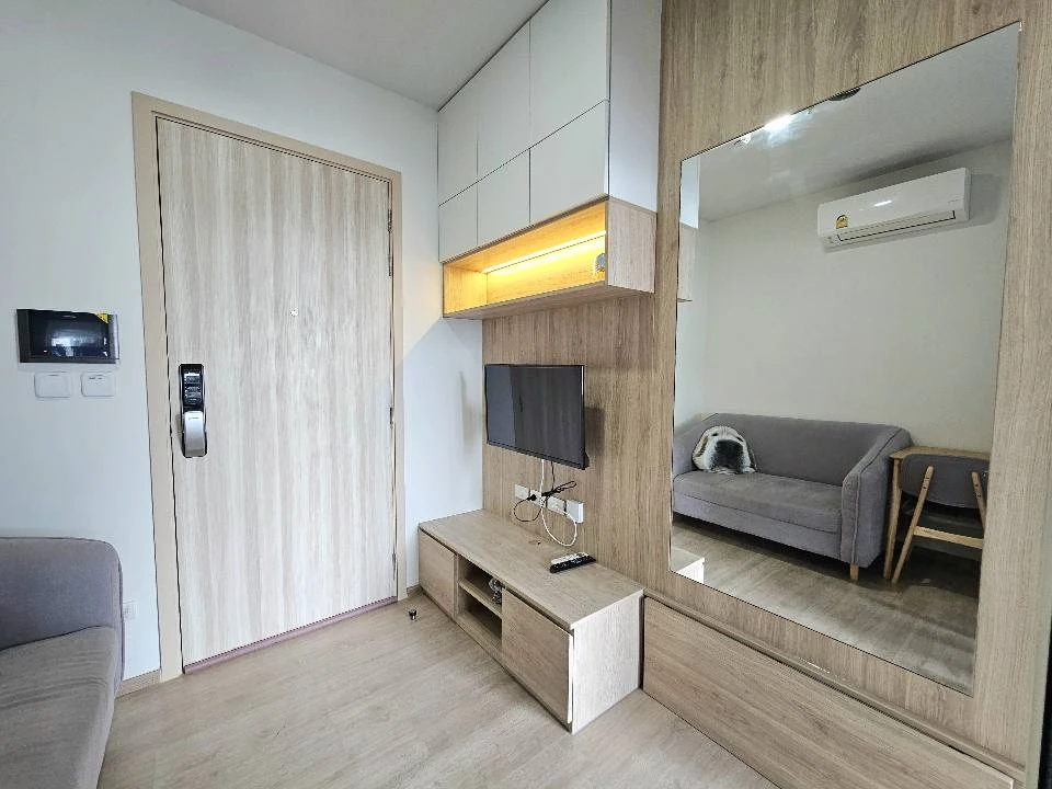 For rent: Chewathai Kaset Nawamin, 20th floor, fully furnished, ready to move in, reserve now, hurry!