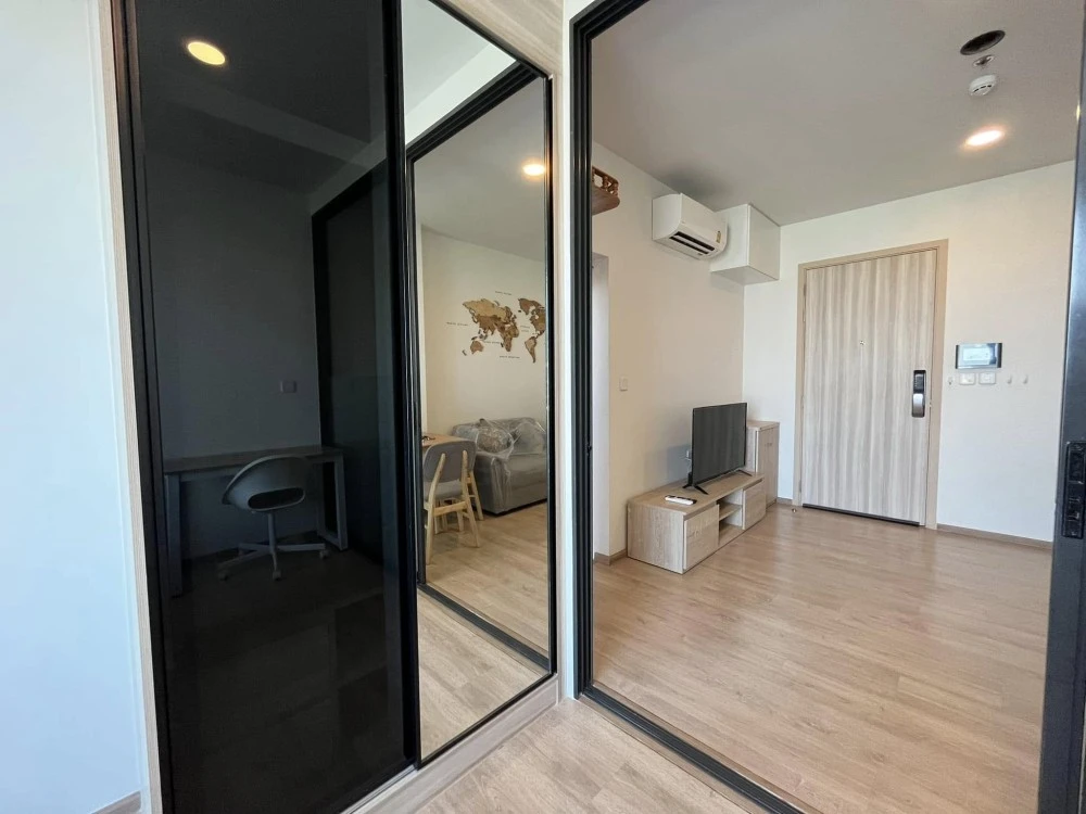 For rent: Chewathai Kaset Nawamin, a room with partitions, comes with complete decorations, book now, hurry!