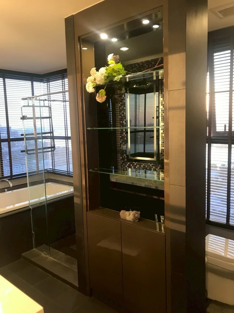 For rent: Chewathai Residence Bang Pho, corner unit, unobstructed view of the Chao Phraya River and its bend, fully furnished. Book now!