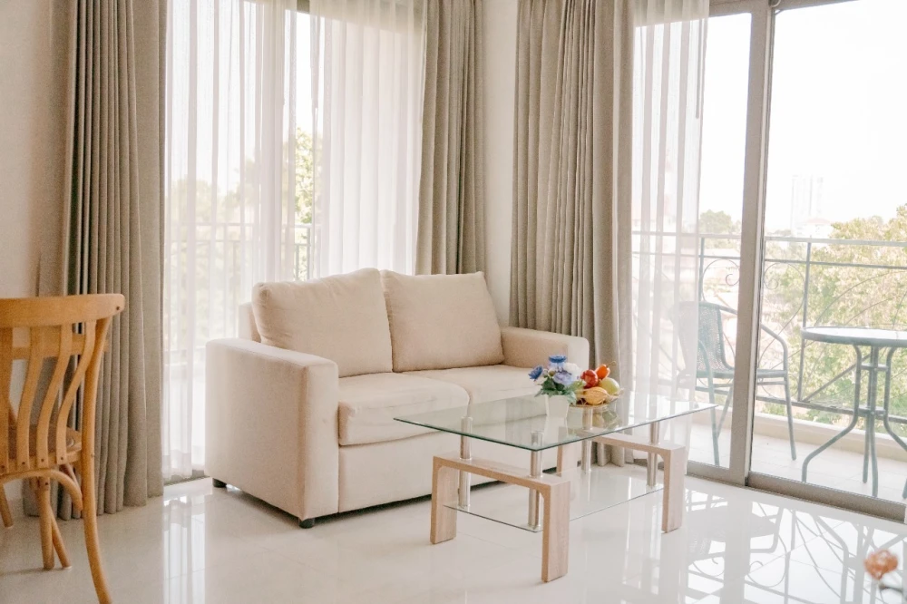 For rent City Garden Tropicana Condominium, nice room, good view, has a balcony, good like this, hurry and book now++