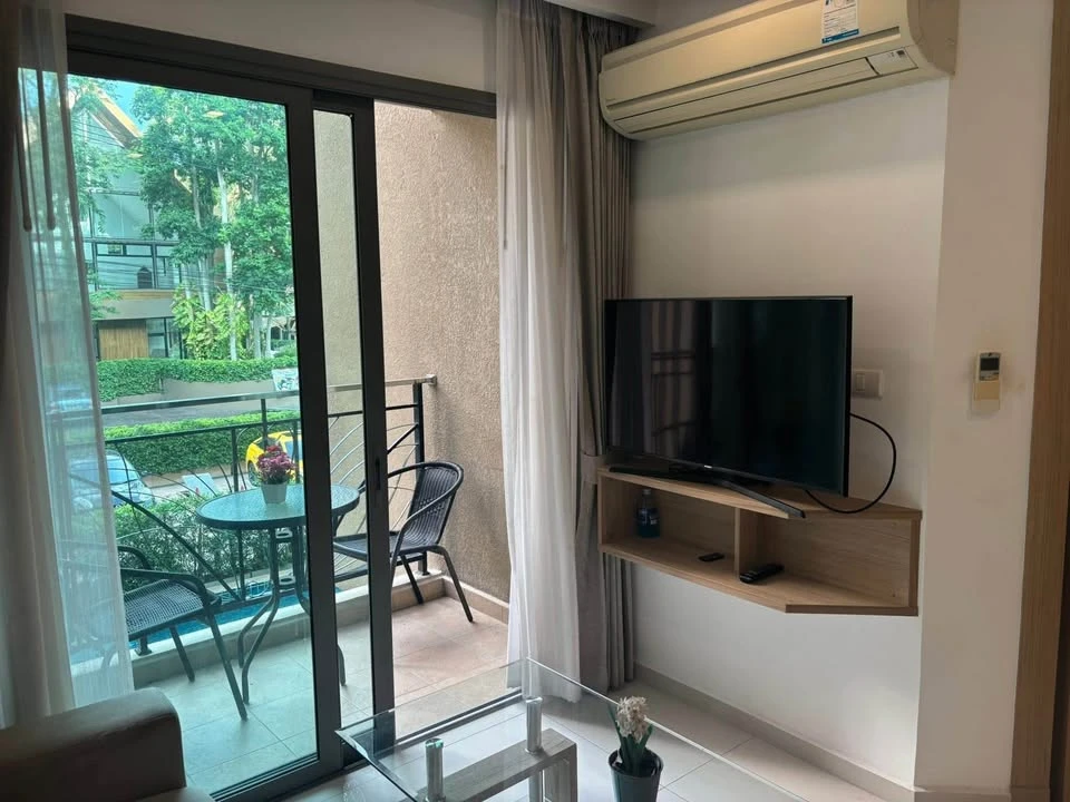 For rent: City Garden Tropicana, 2nd floor, pool view, fully furnished, nice to live in. Reserve now, don't miss out!