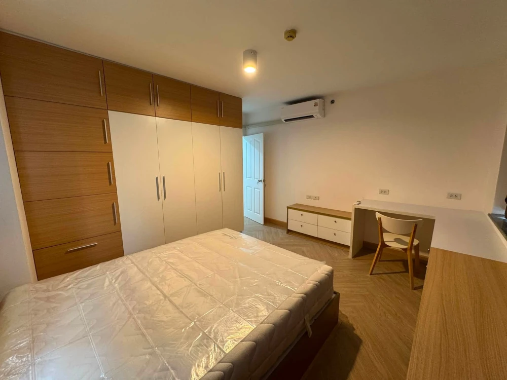 For rent: City Home Sukhumvit 101, 2 bedrooms, spacious living area, fully furnished. You can't miss this opportunity!