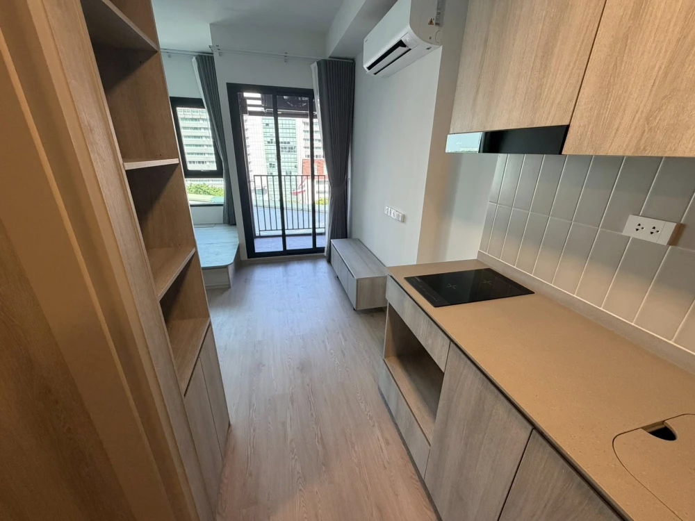 For rent: COBE Kaset Sripatum, 1 bedroom, 1 bathroom. Great location, convenient transportation, and fully furnished. Book now!
