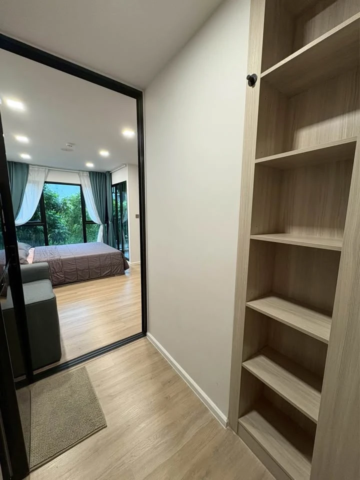 Condo Atmoz Flow Minburi for rent, studio room with full facilities, book now, don't miss out.