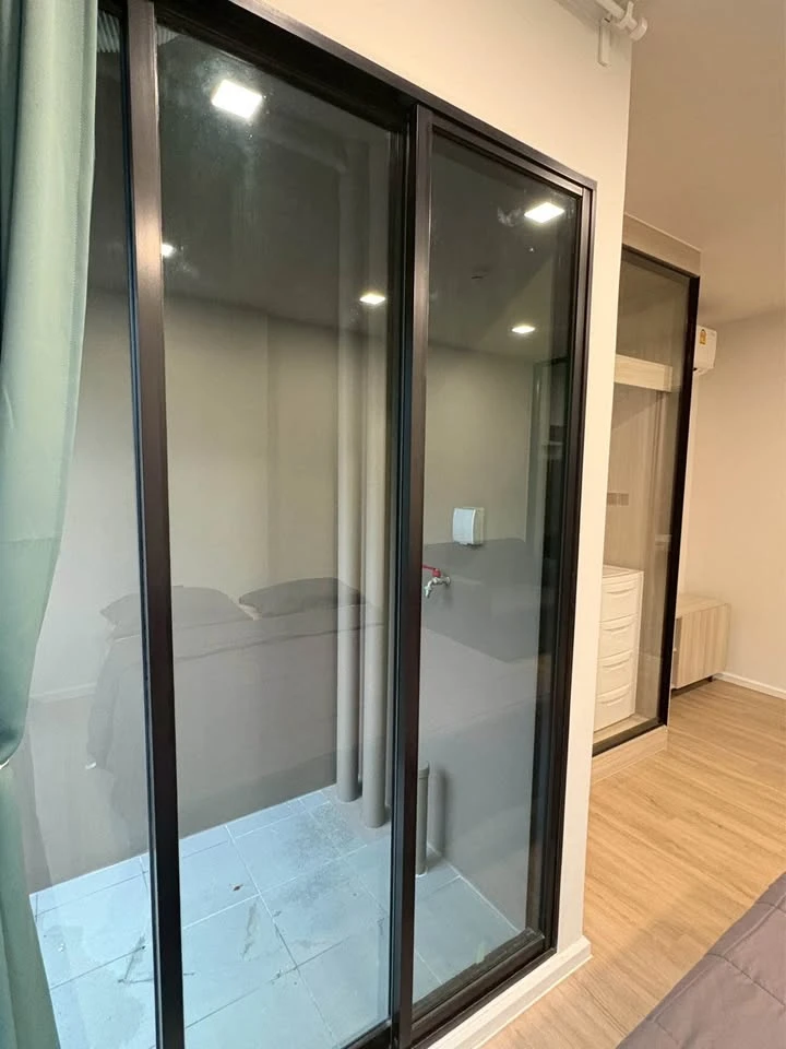 Condo Atmoz Flow Minburi for rent, studio room with full facilities, book now, don't miss out.