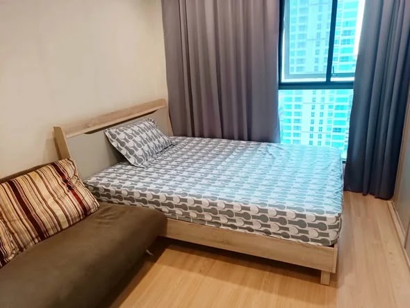 Condo for rent, Ideo Mobi Phayathai, studio room, fully furnished with appliances. Just bring your personal belongings and move in! Don't wait!