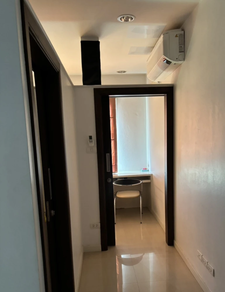 Condo for rent, Klangkrung Resort Ratcha, 7 rooms, ready to move in, fully furnished, spacious room, reserve now.