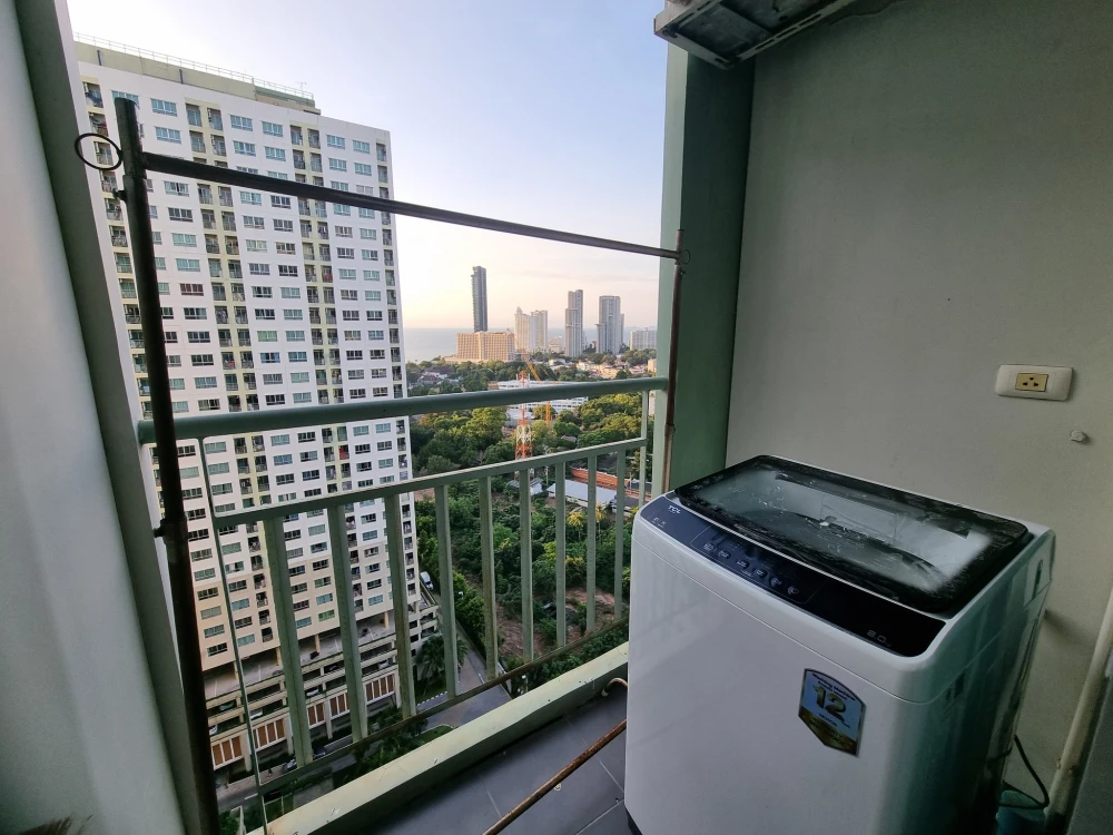 Condo for rent Lumpini Ville Naklua - Wongamat, spacious room, nice to live in, fully furnished, reserve now.