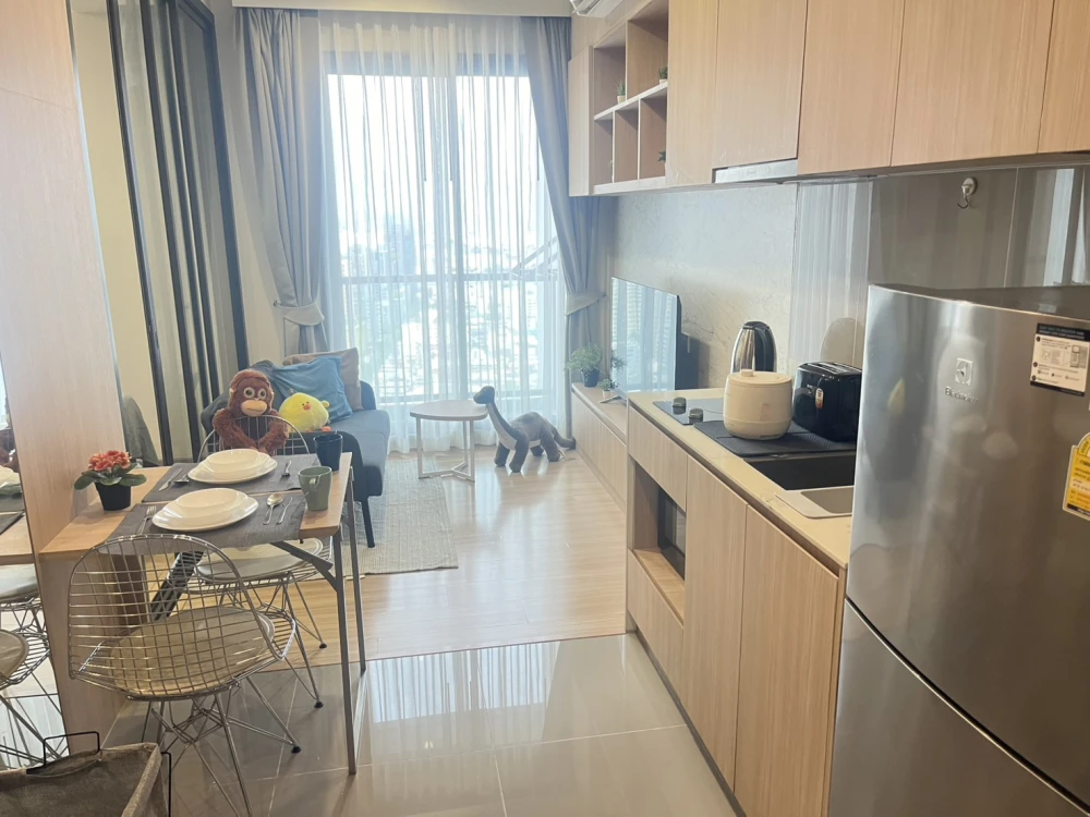 ให้เช่า Condo M จตุจักร ห้องชั้นสูงพร้อม ห้องกว้างขวางอยู่สบาย รีบจองเลย