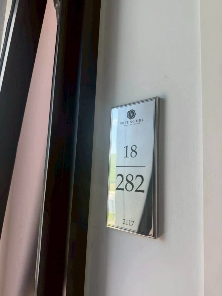 Condo for rent: Notting Hill Leamchabang, high floor unit, fully furnished. Book now!