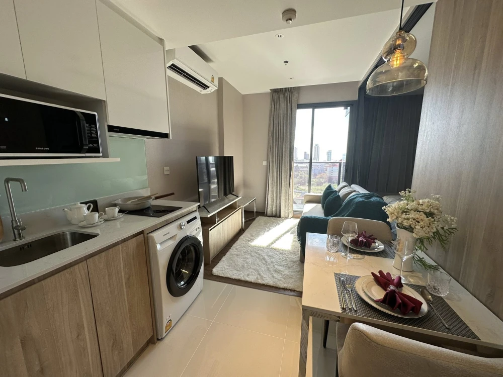 For rent Condo ONCE PATTAYA, beautifully decorated room, great location, sea view. If it's this good, what are you waiting for?