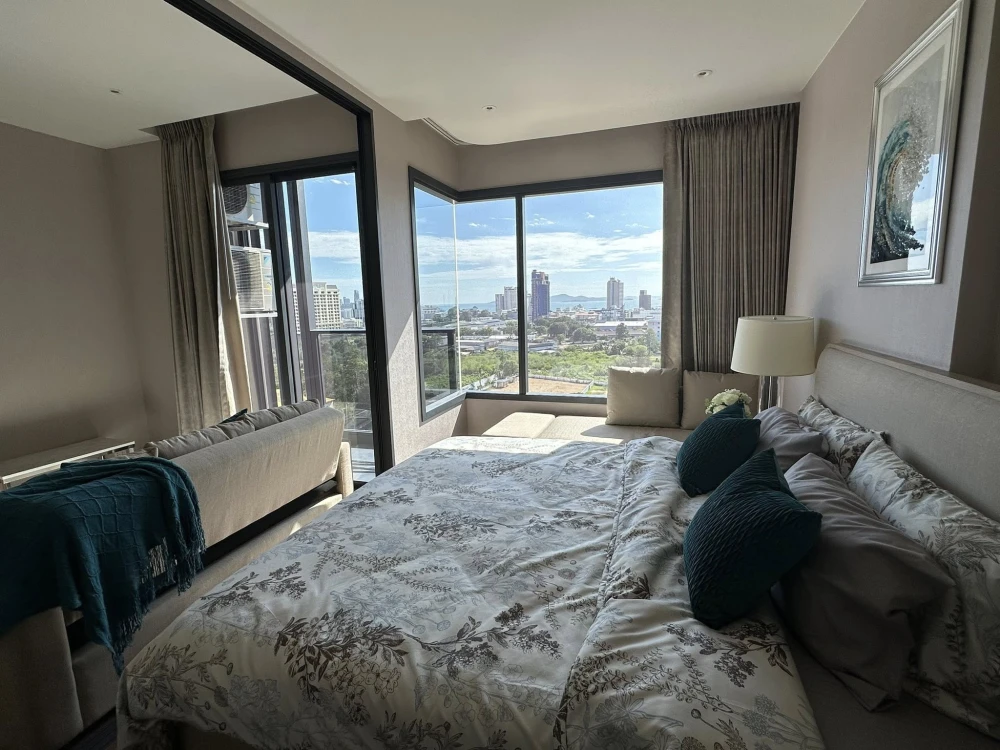 For rent Condo ONCE PATTAYA, beautifully decorated room, great location, sea view. If it's this good, what are you waiting for?