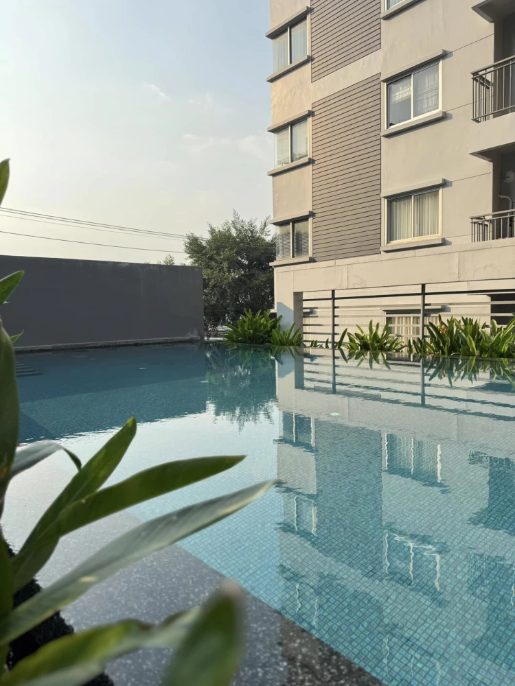 Condo One Siam for rent, nice room, complete with furniture and electrical appliances. If you don't reserve, you'll be disappointed later.