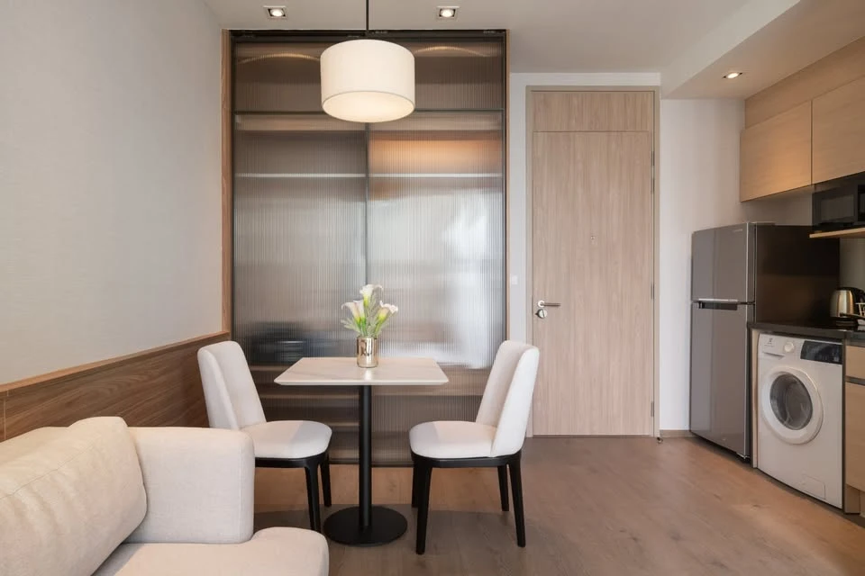 For rent: Park Origin Phrom Phong, high floor, ready to move in, built-in furniture, hurry and reserve now+++