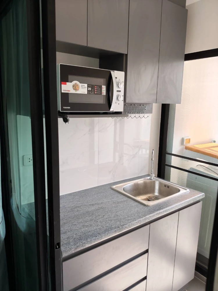 Condo Rye Sukhumvit 101/1 for rent. Nice room, fully furnished with appliances. Book now, don't miss out! +++