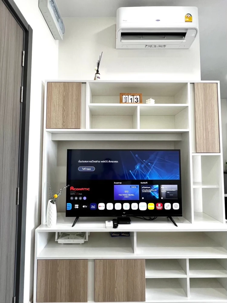 Condo for rent: Supalai Loft Sathorn - Ratchapruek. Minimalist style, earth tones (white), fully furnished, ready to move in. Great view and excellent