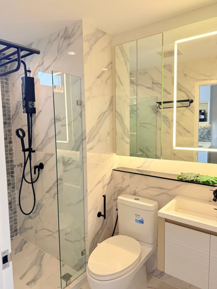 Condo for rent: The Cuvee Tiwanon, corner room, quiet, bright, modern style. Hurry and reserve now, don't miss out!