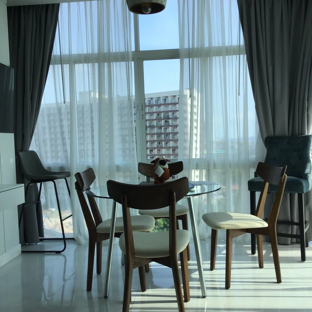 For rent: Condo The Grand Jomtien, decorated in a theme, comes with a large usable area, good location, book now.