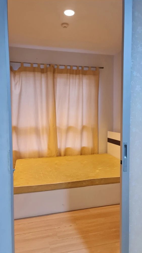 Condo for rent, the kith, Tiwanon, nice room, affordable price, complete in one place Let me tell you that you must not miss it.