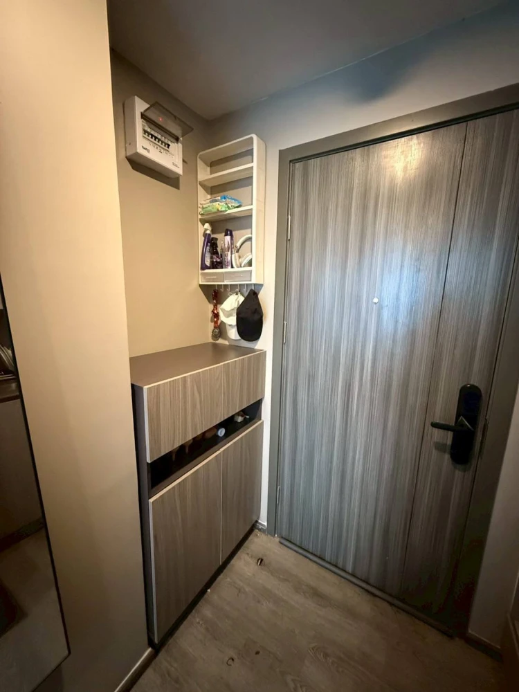 ให้เช่า Condo THE ORIGIN Sukhumvit Sailuat E22 Station ห้องพร้อมอยู่ วิวสวน ไม่ติดถนน เฟอร์ครบ+เครื่องใช้ไฟฟ้าพร้อม จองเลยก่อนพลาด!!