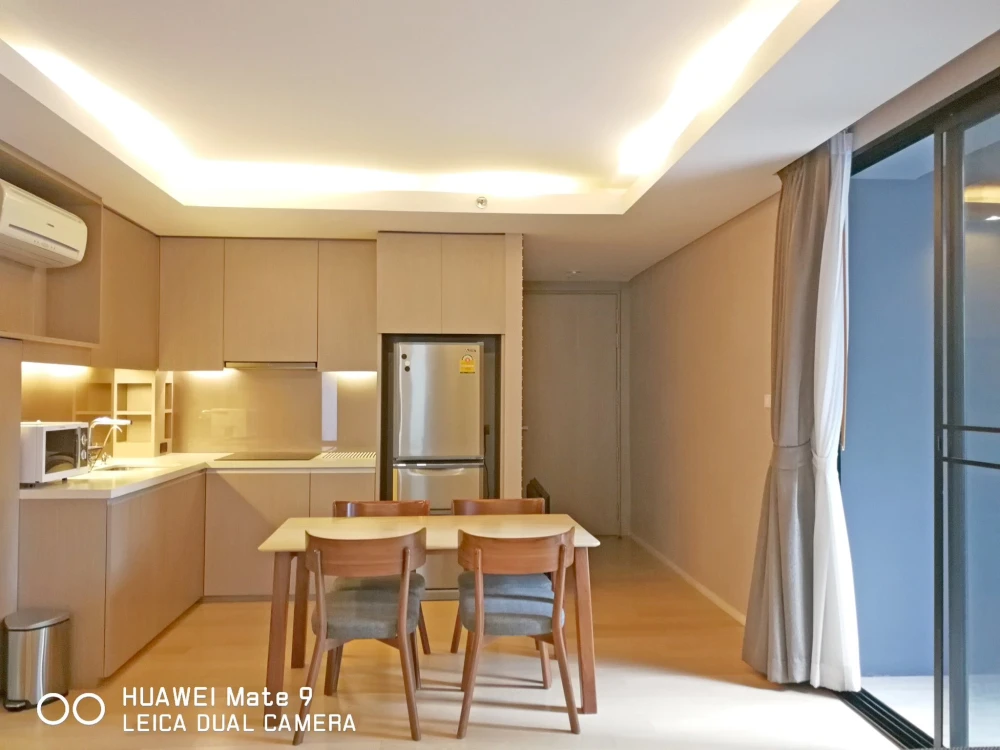 Luxury Condo for rent in the heart of the city, MODE Sukhumvit 61, swimming pool and garden view, fully furnished, luxuriously decorated, ready to mov