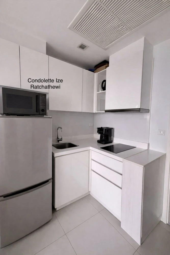 CondoLette Ize Ratchatewi for rent: 1 bedroom, 1 bathroom, fully furnished and equipped with appliances. Book now!