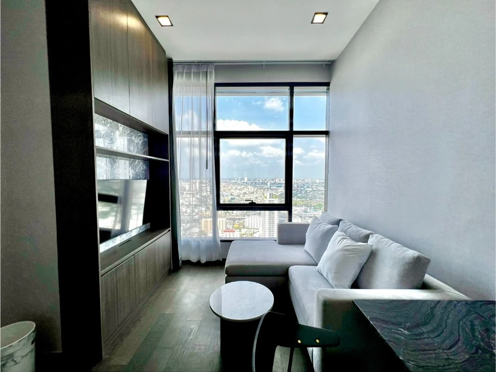 Condor Ratchathewi for rent, 33rd floor, fully furnished, very livable. Book now! (Quickly!)