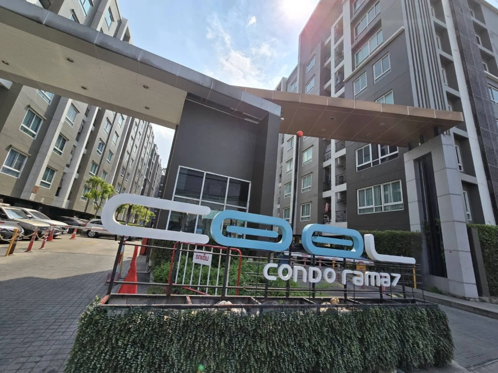 Cool Rama 7 condo for rent. Ready to move in, affordable price. Just bring your belongings and you can occupy the room. Book now!+++