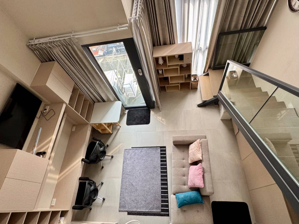 For rent: Cooper Siam, 10th floor, city view, fully furnished and electric appliances. Book now, don't miss out.