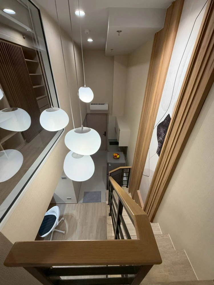 For rent: Culture Chula apartment, featuring cozy built-in furnishings and a relaxing Japanese-style atmosphere. Book now to secure your unit!