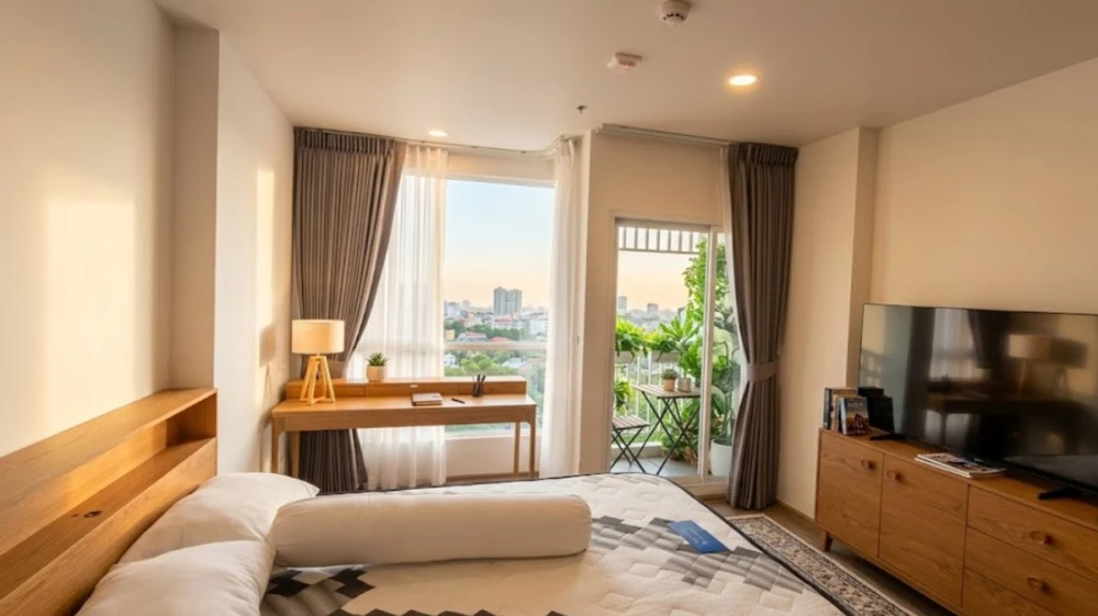 For rent: Culture Thonglor, 12th floor. Nice, fully furnished unit. Book now! (Quickly!)
