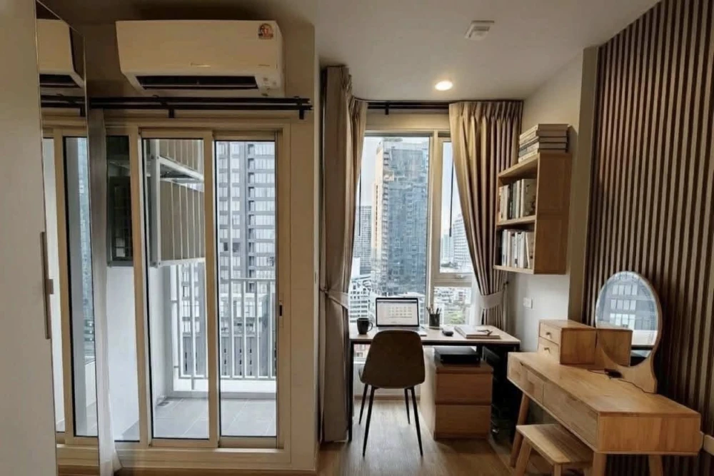 ให้เช่า Culture Thonglor ตกแต่งครบครัน ภาพถ่ายจากห้องจริง พร้อมเข้าอยู่