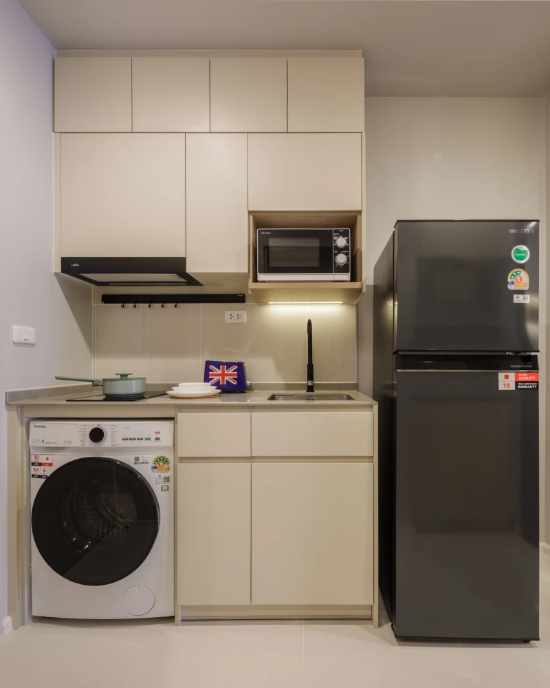 For rent: Culture Thonglor, a room decorated in a modern luxury style, with premium furniture and complete electrical appliances. Reserve now!