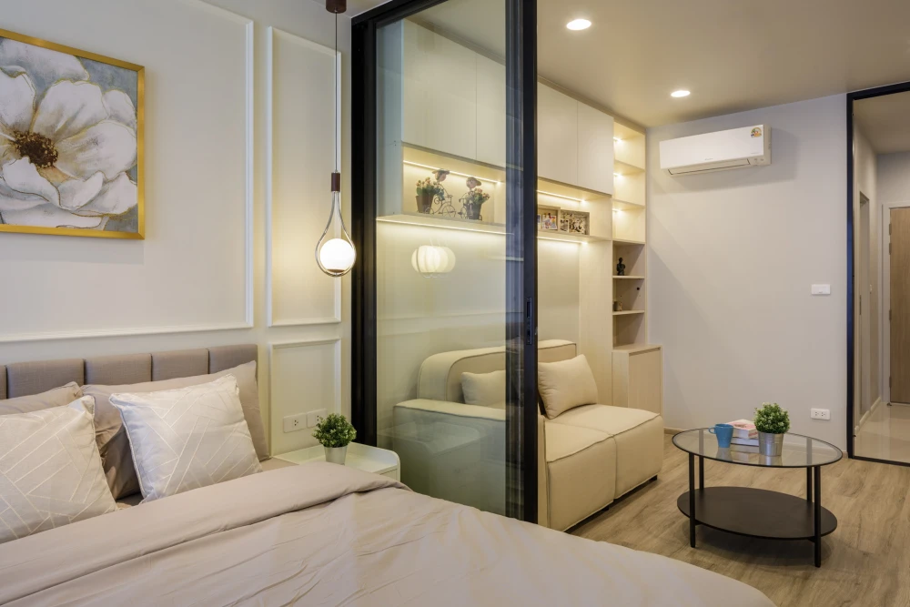 For rent: Culture Thonglor, a room decorated in a modern luxury style, with premium furniture and complete electrical appliances. Reserve now!